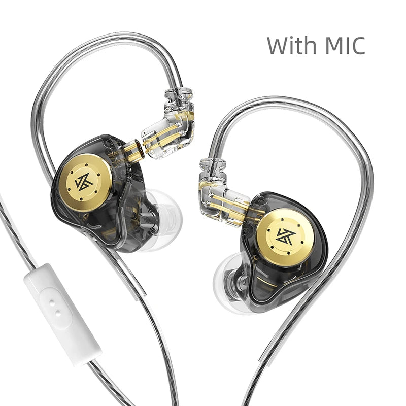 🎧 KZ EDX Pro Wired Earphones – HiFi In-Ear Monitor, Deep Bass, Noise Isolating Stereo Headset for Music & Gaming