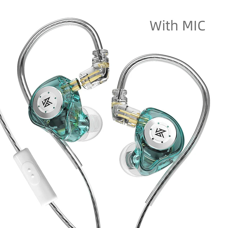 🎧 KZ EDX Pro Wired Earphones – HiFi In-Ear Monitor, Deep Bass, Noise Isolating Stereo Headset for Music & Gaming
