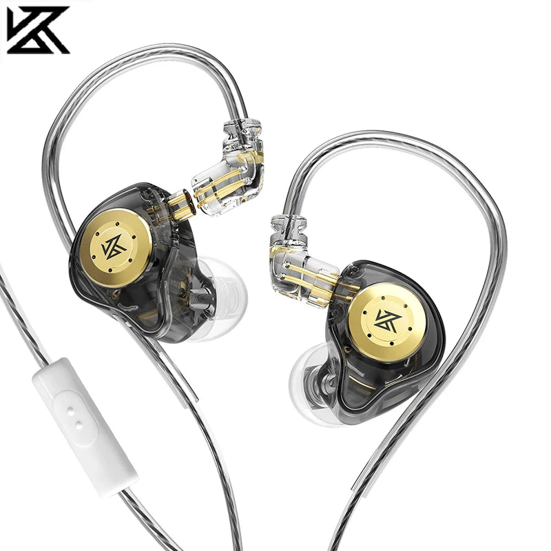 🎧 KZ EDX Pro Wired Earphones – HiFi In-Ear Monitor, Deep Bass, Noise Isolating Stereo Headset for Music & Gaming
