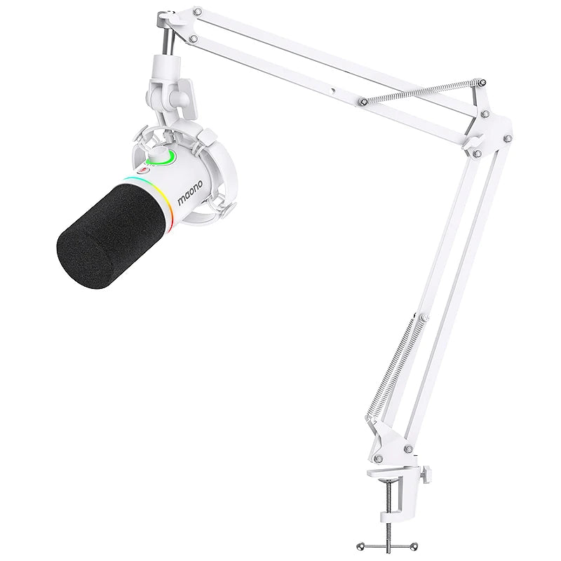 🎤 MAONO PD200X Dynamic Gaming Microphone – XLR/USB, Tap-to-Mute, Gain Control for Streaming, Recording & YouTube