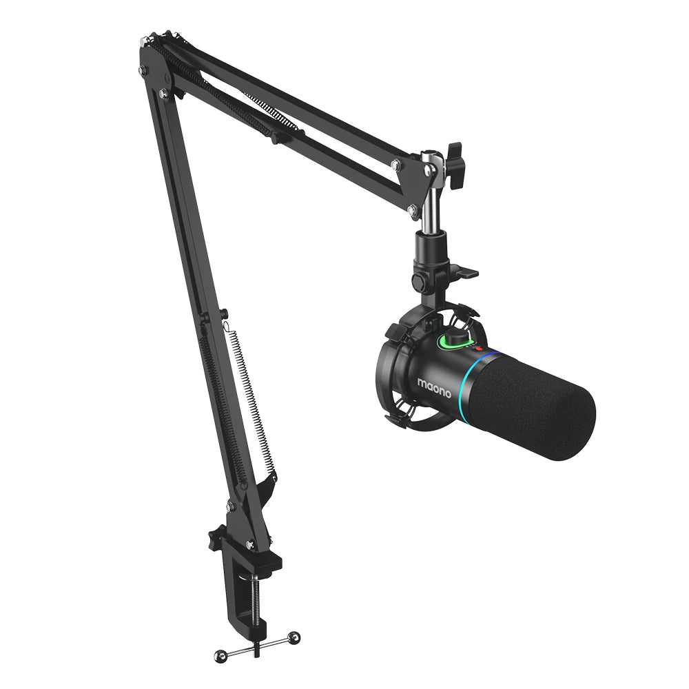 🎤 MAONO PD200X Dynamic Gaming Microphone – XLR/USB, Tap-to-Mute, Gain Control for Streaming, Recording & YouTube