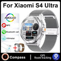 ⌚ Xiaomi S4 Ultra Smart Watch – AMOLED Display, GPS, NFC, Bluetooth Calling & Fitness Tracker