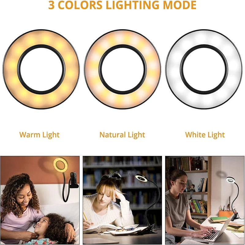Flexible LED Book Light Clip Lamp – Eye Protection