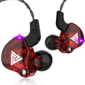 QKZ AK6 HiFi Wired Earphones – Bass Stereo, Noise Reduction, In-Ear with Mic