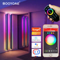 "Tuya Smart RGB Wall Light: Outdoor Waterproof Party & Porch Ambient Lamp with Remote Control"