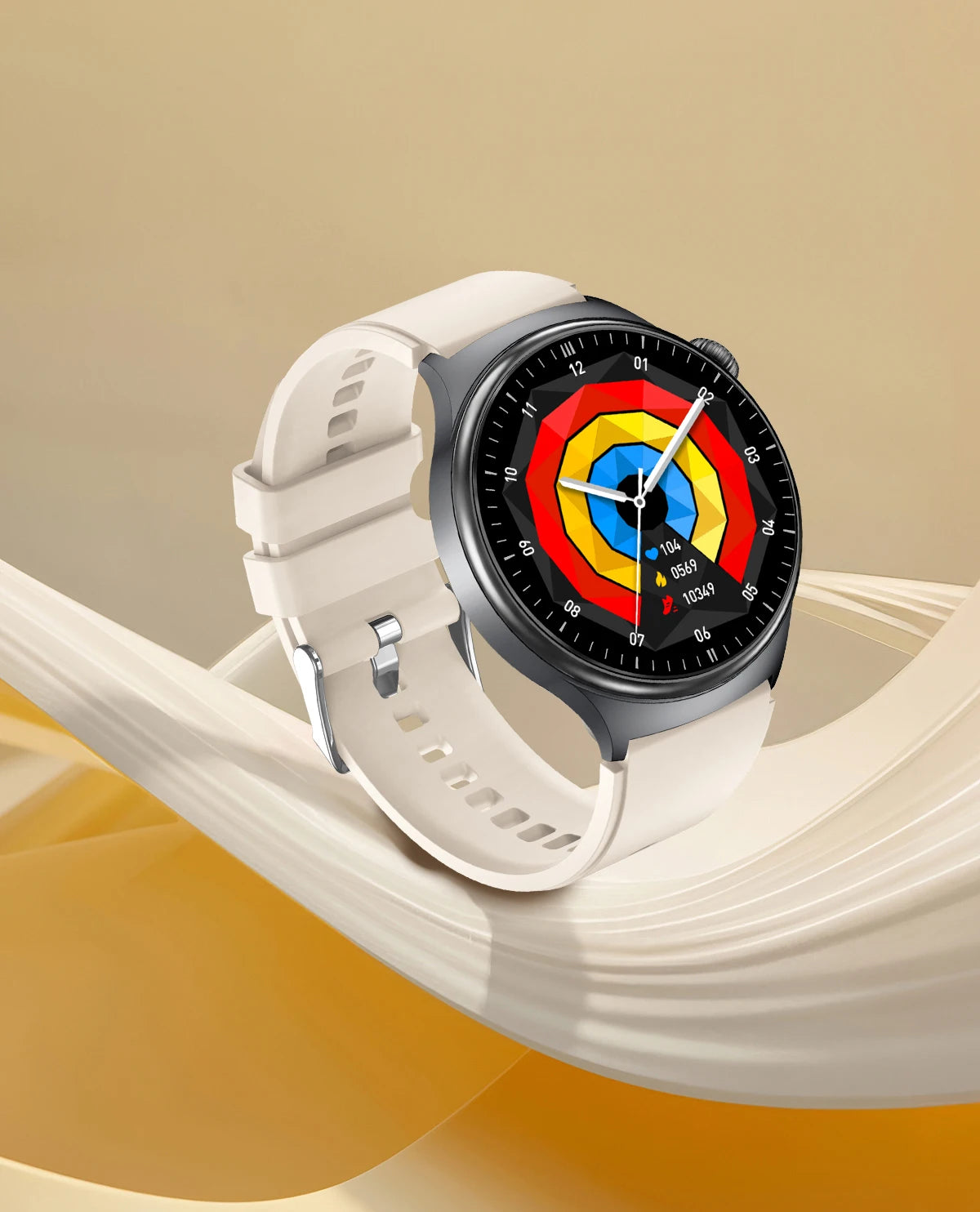 AI Fitness Smartwatch: Total Body Diagnosis, ECG & Waterproof Health Monitor