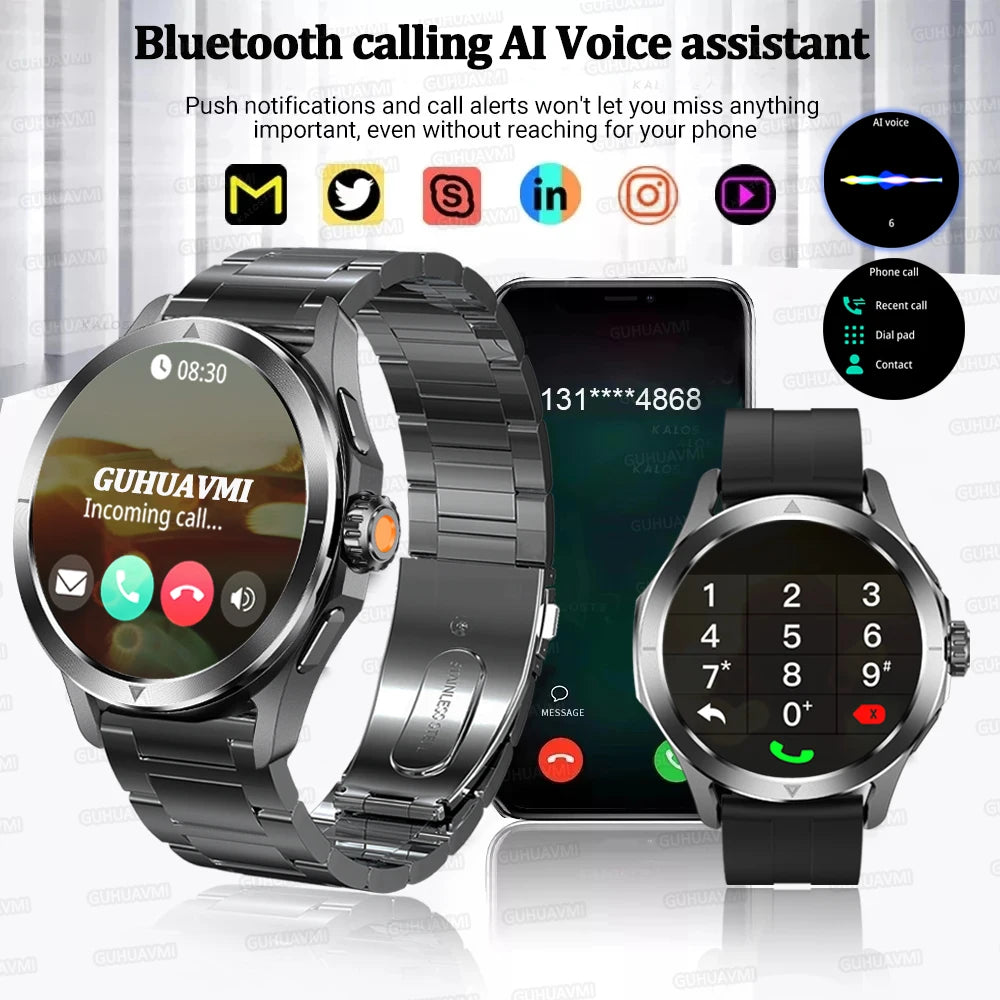 ⌚ Xiaomi S4 Ultra Smart Watch – AMOLED Display, GPS, NFC, Bluetooth Calling & Fitness Tracker