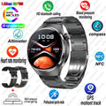 🔥 Watch 4 Pro Smartwatch 2025 – Bluetooth Calling, GPS, NFC, Heart Rate Monitor, 100+ Sports Modes, Waterproof for Men & Women