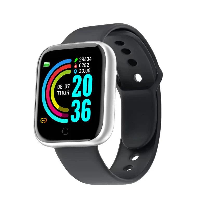 ⌚ Multifunctional Smart Watch – Fitness Tracker, Sleep Monitor & Bluetooth Music Control for Men & Women