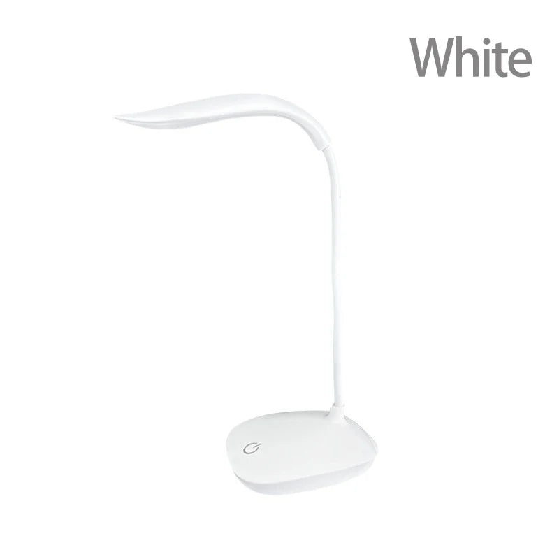 Portable LED Desk Lamp with USB Charging – Touch Control Dimming, Eye-Care Light for Reading, Study, Room & Office