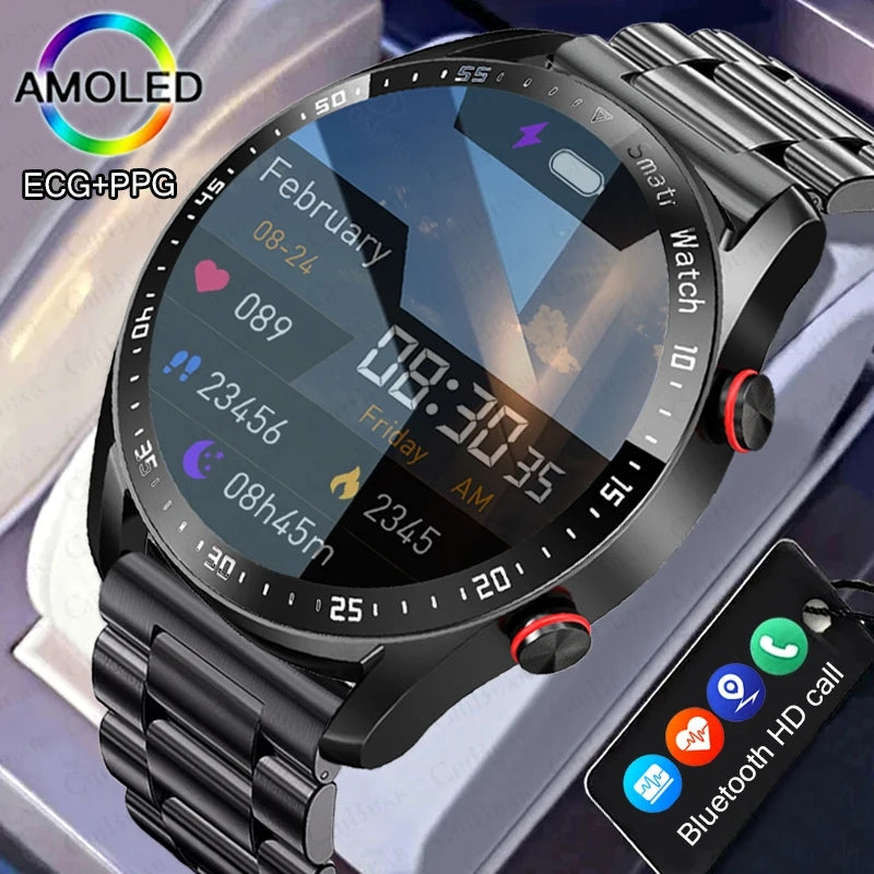 "Pro-Fit GPS Smartwatch: HD Screen, Bluetooth Calling & ECG Health Monitor (2026 Edition)"