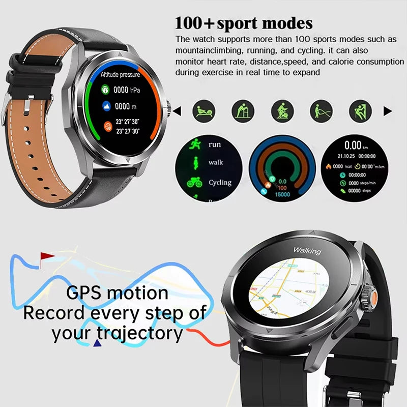 ⌚ Xiaomi S4 Ultra Smart Watch – AMOLED Display, GPS, NFC, Bluetooth Calling & Fitness Tracker